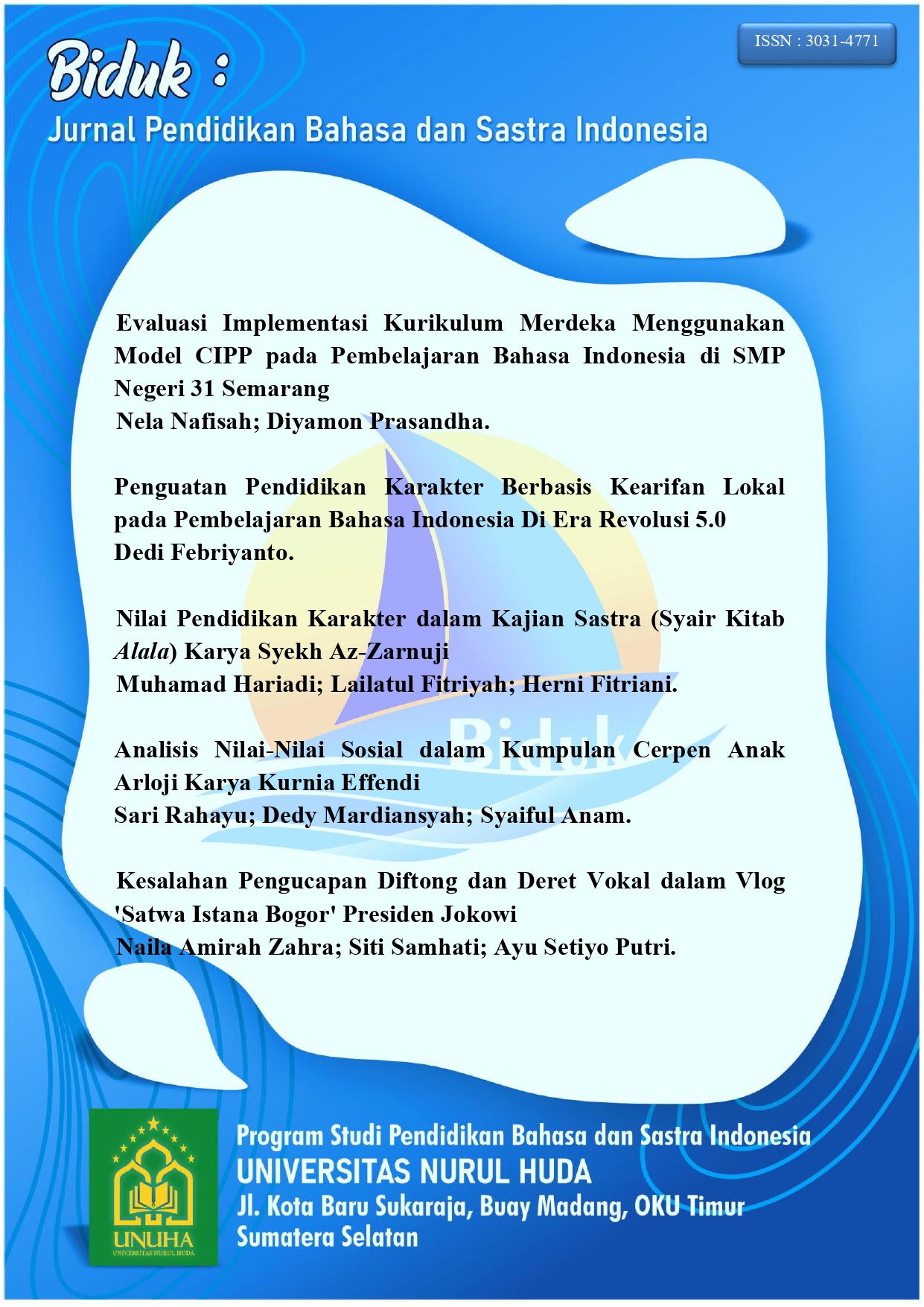 					View Vol. 3 No. 1 (2025): Edisi Juli
				