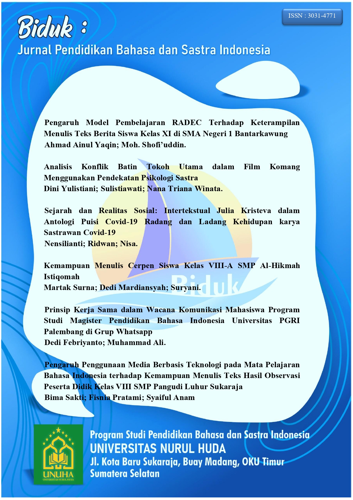 					View Vol. 4 No. 1 (2026): Edisi Juli
				